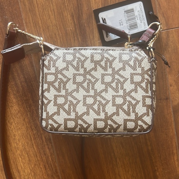 DKNY: Mini Micro Monogram Crossbody Bag - Picture 3 of 7